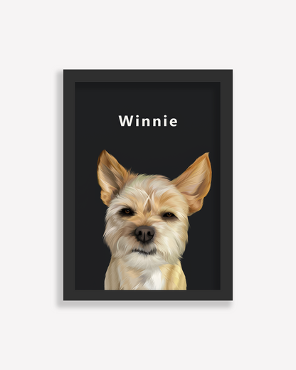 Custom One Pet Portrait