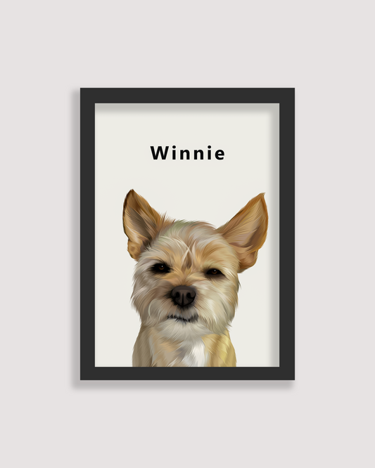 Custom One Pet Portrait