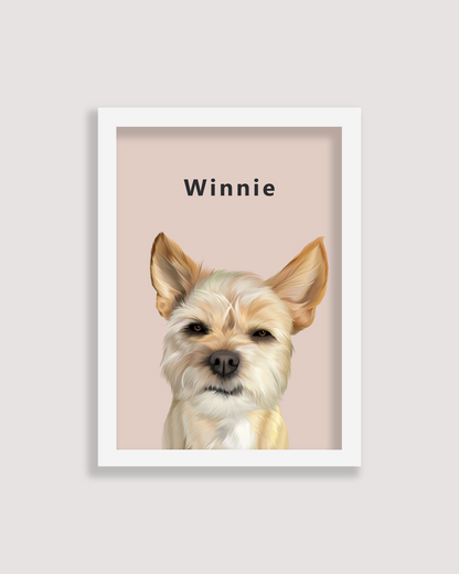 Custom One Pet Portrait