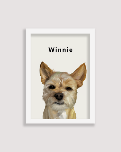 Custom One Pet Portrait