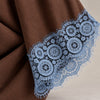 Lace Trim Wide Leg Pants