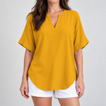V-Neck Blouse