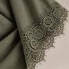Lace Trim Wide Leg Pants