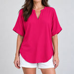 V-Neck Blouse