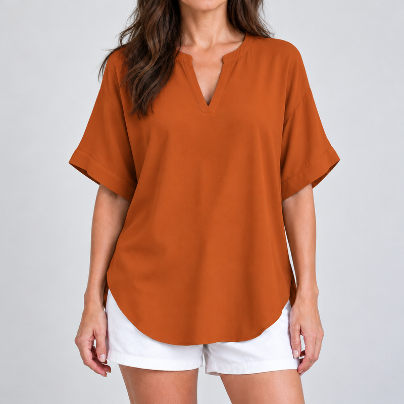 V-Neck Blouse