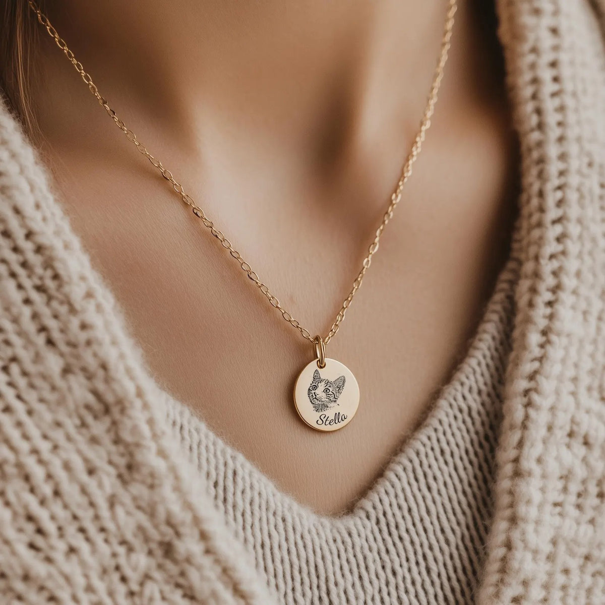 Pet Face Necklace
